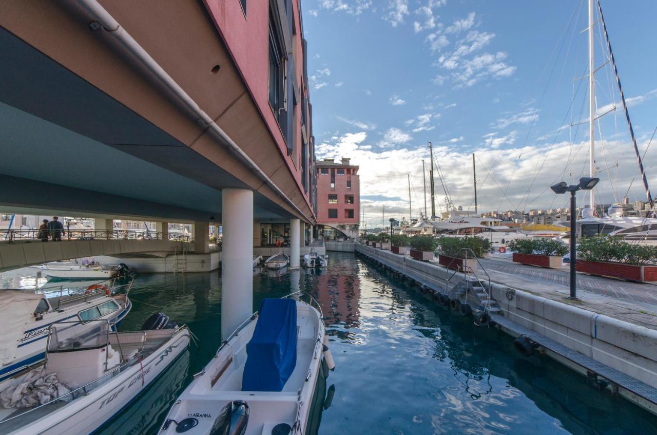 Dock Of The Bay Genova- Appartamento Situato Nel Porto Antico Di Genova- Aria Condizionata- Garage Privato-Vista Sul Porto Zewnętrze zdjęcie