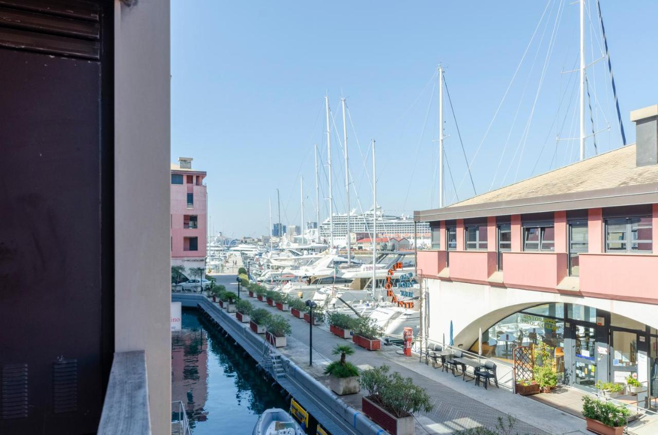 Dock Of The Bay Genova- Appartamento Situato Nel Porto Antico Di Genova- Aria Condizionata- Garage Privato-Vista Sul Porto Zewnętrze zdjęcie